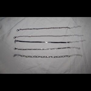 🌸🌸Elegant Silver Bracelet Set